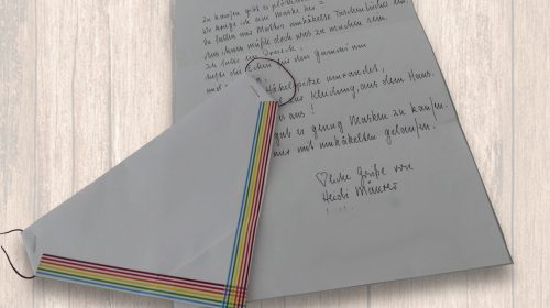 Brief Maskenpflicht von Heidi Mäurer